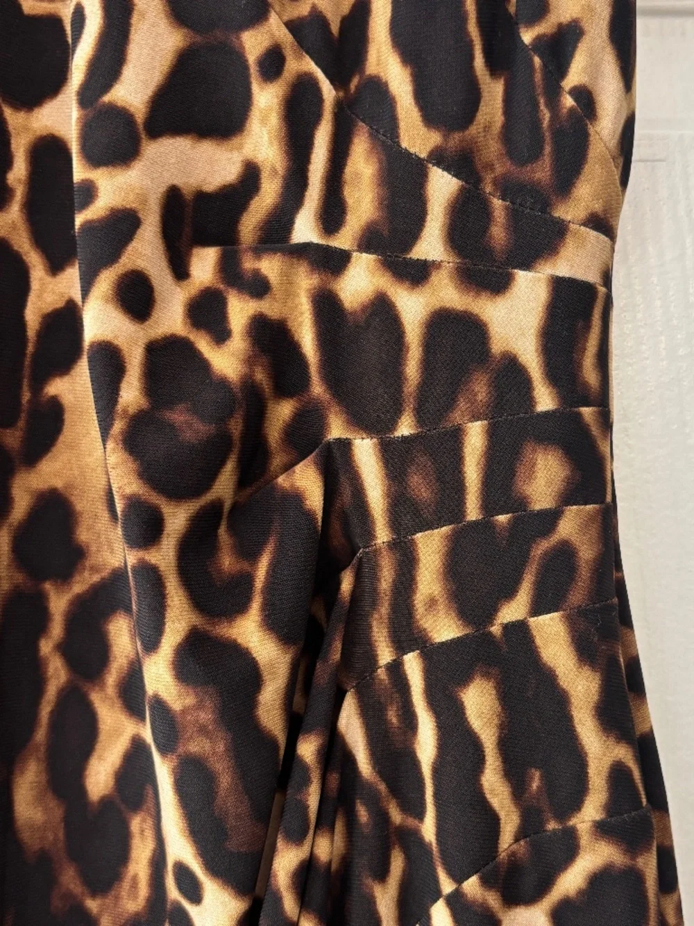 LAUREN RALPH LAUREN Animal Print Sheath Dress - Size 10 - Picture 6 of 10